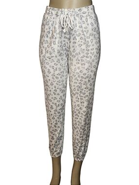 Women's Sonoma Light Leopard Print Lounge Joggers Size S